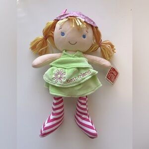 Gund Bestfriend Cloth Doll Gulia 320659 Blonde Yarn Hair Dye - NWT